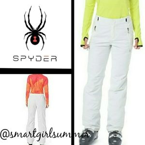 🆕⭐White Spyder tailored ski snowboard pants